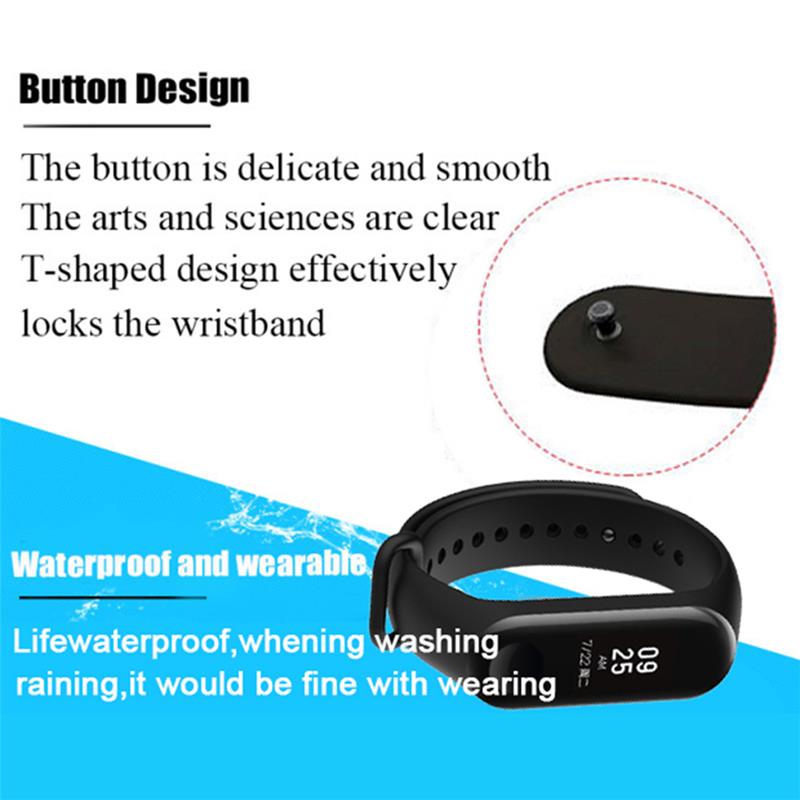 Strap for Mi Band 7 6 5 4 3 Bracelet Xiaomi Mi Band 5 4 Strap Silicone Sport Watchband for Wristband 7 6 3 Replacement Wristband