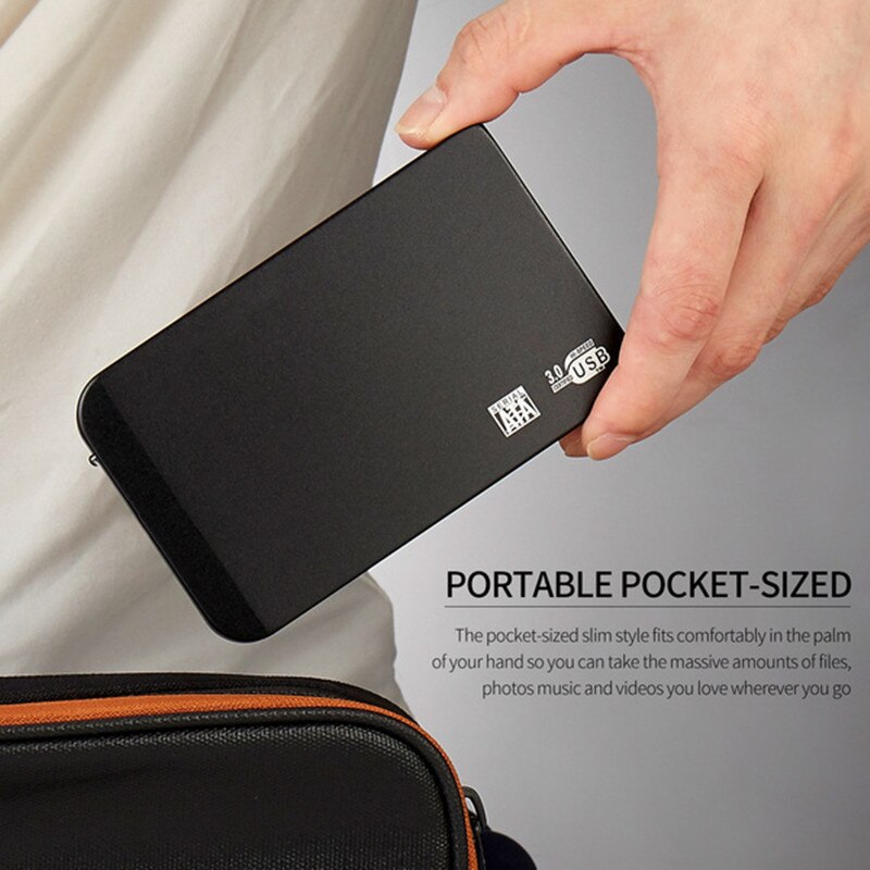 Brand New Portable SSD 1TB 2TB External Hard Drive Type-C USB 3.0 High-Speed External Storage Hard Disks For Laptops/Desktop/Mac